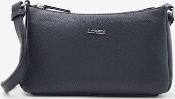 L.CREDI Umhängetasche 'Norika' in Blau: Vorderseite