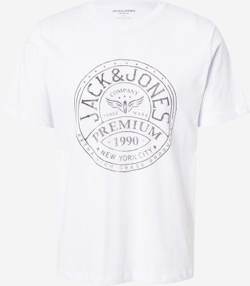 Jack & Jones Premium Shirt 'JPRBLUZACK' in White: front