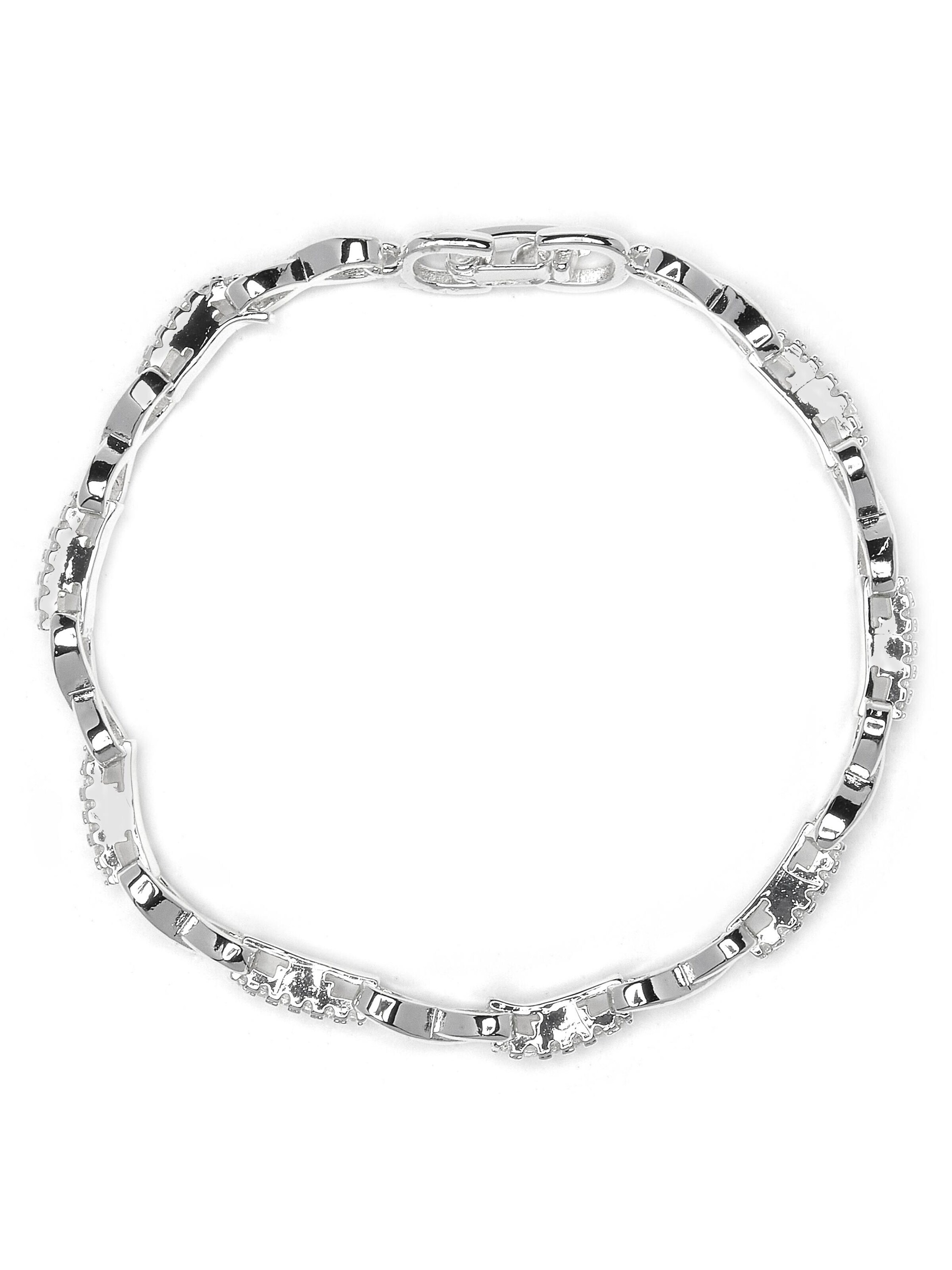 Luxenter Bracelet 'Raak' in Silver