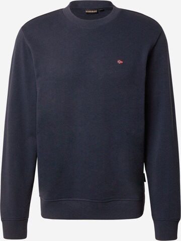 Sweat-shirt 'BALIS' NAPAPIJRI en bleu : devant