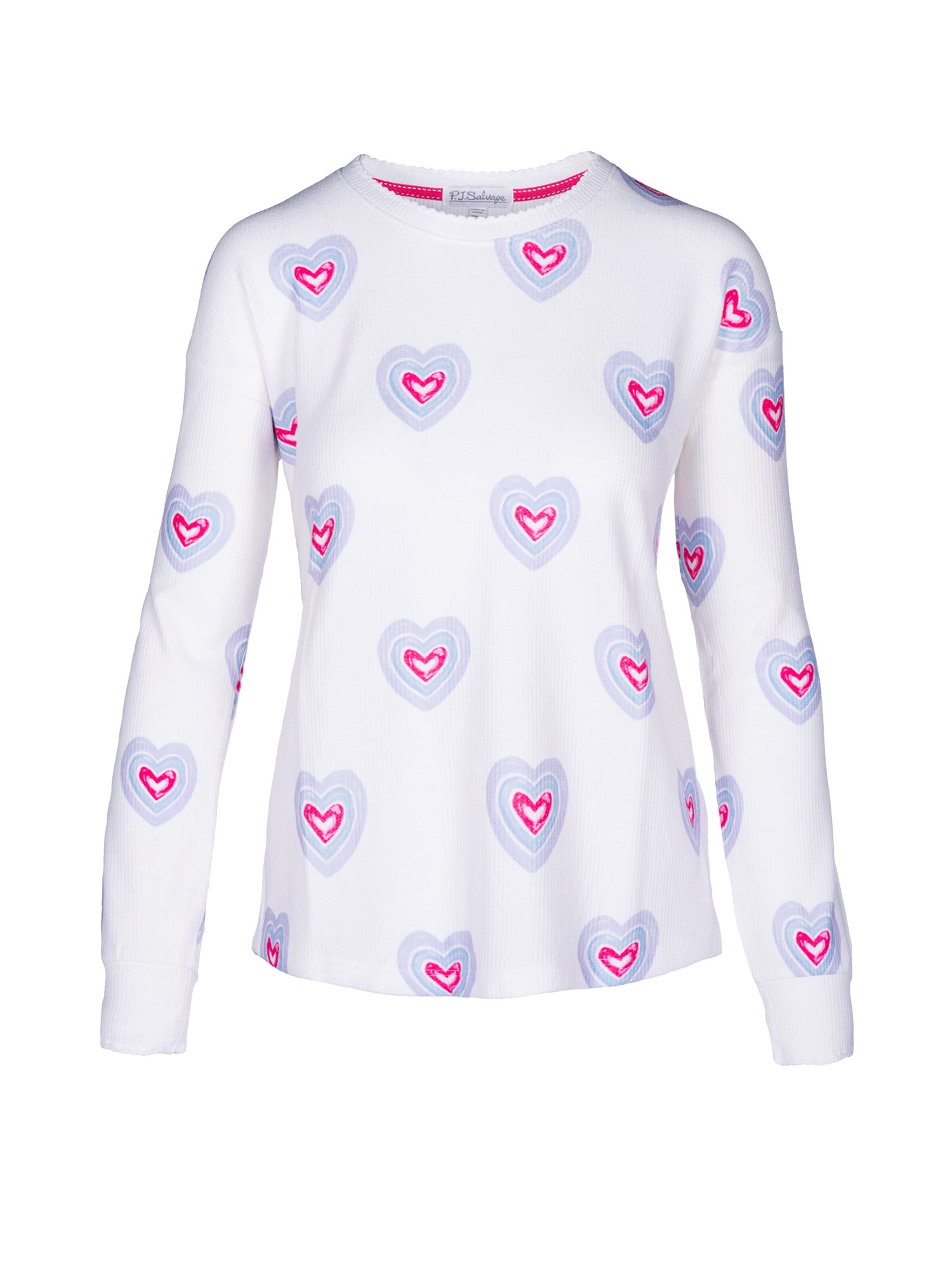 PJ Salvage Pajama 'Peace & Love Within' in White