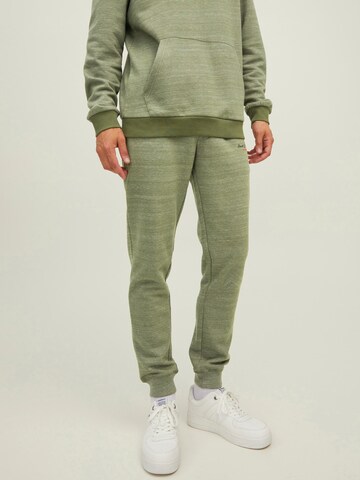 JACK & JONES Tapered Pants 'Gorden Berg' in Green: front