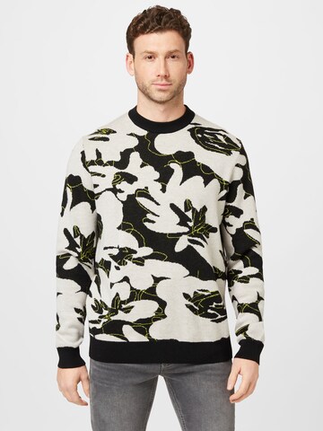 Ted Baker Sweater 'OZIER' in Black: front