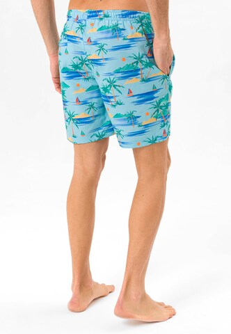 Jimmy Sanders Board Shorts in Blue