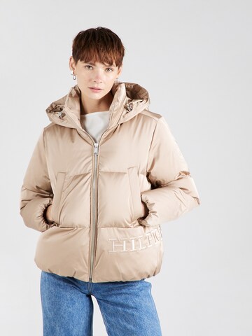 TOMMY HILFIGER Kurtka zimowa w kolorze beżowy: przód