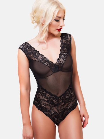 Evoni Bodysuit in Black