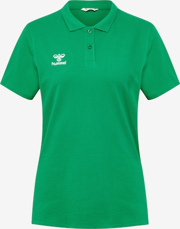 Hummel Shirt in Groen: voorkant