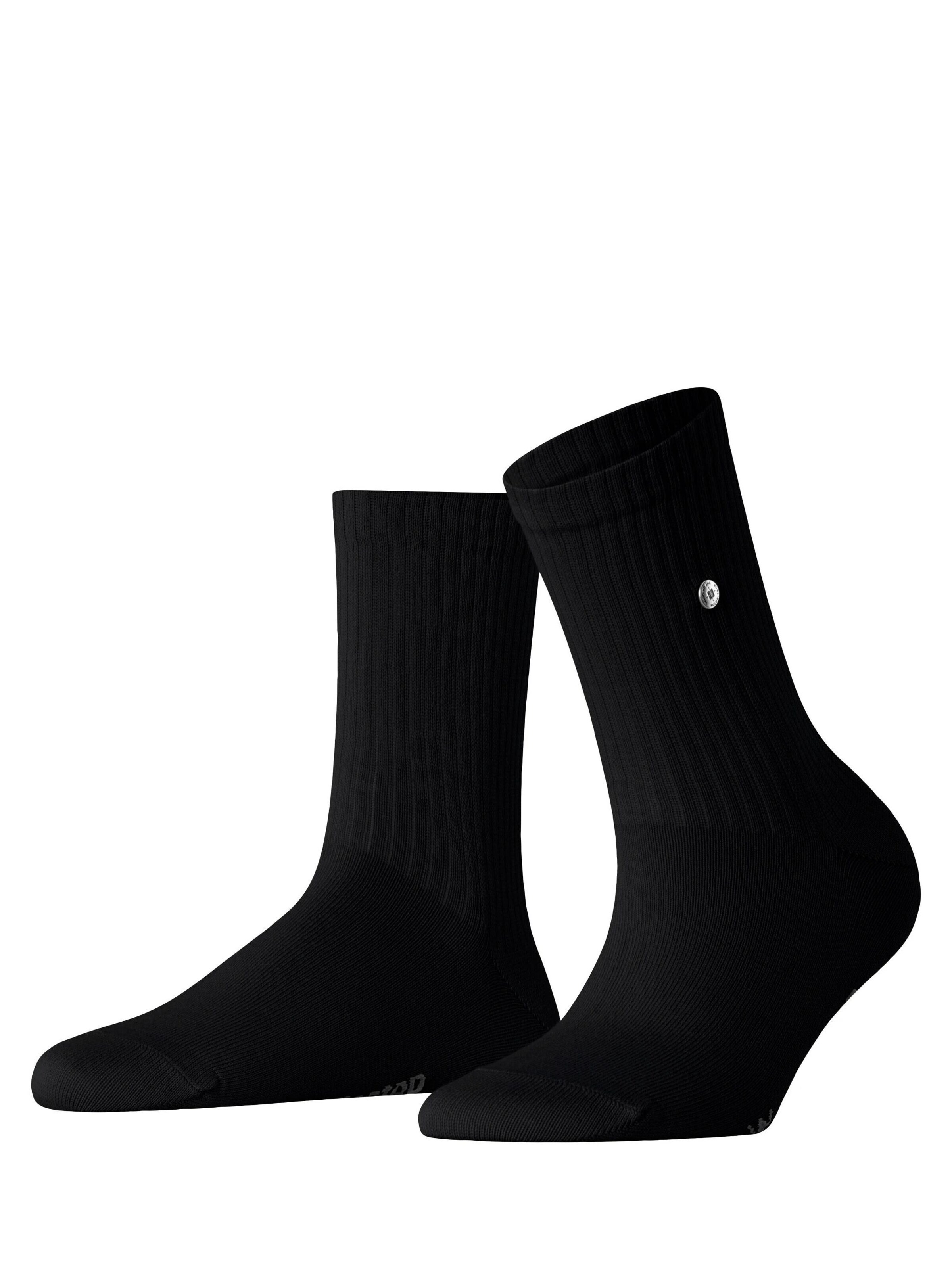 BURLINGTON Socks 'Fleet Street' in Black: front