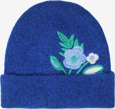 Megzta kepurė iš TATUUM, spalva – margai mėlyna, Prekių apžvalga