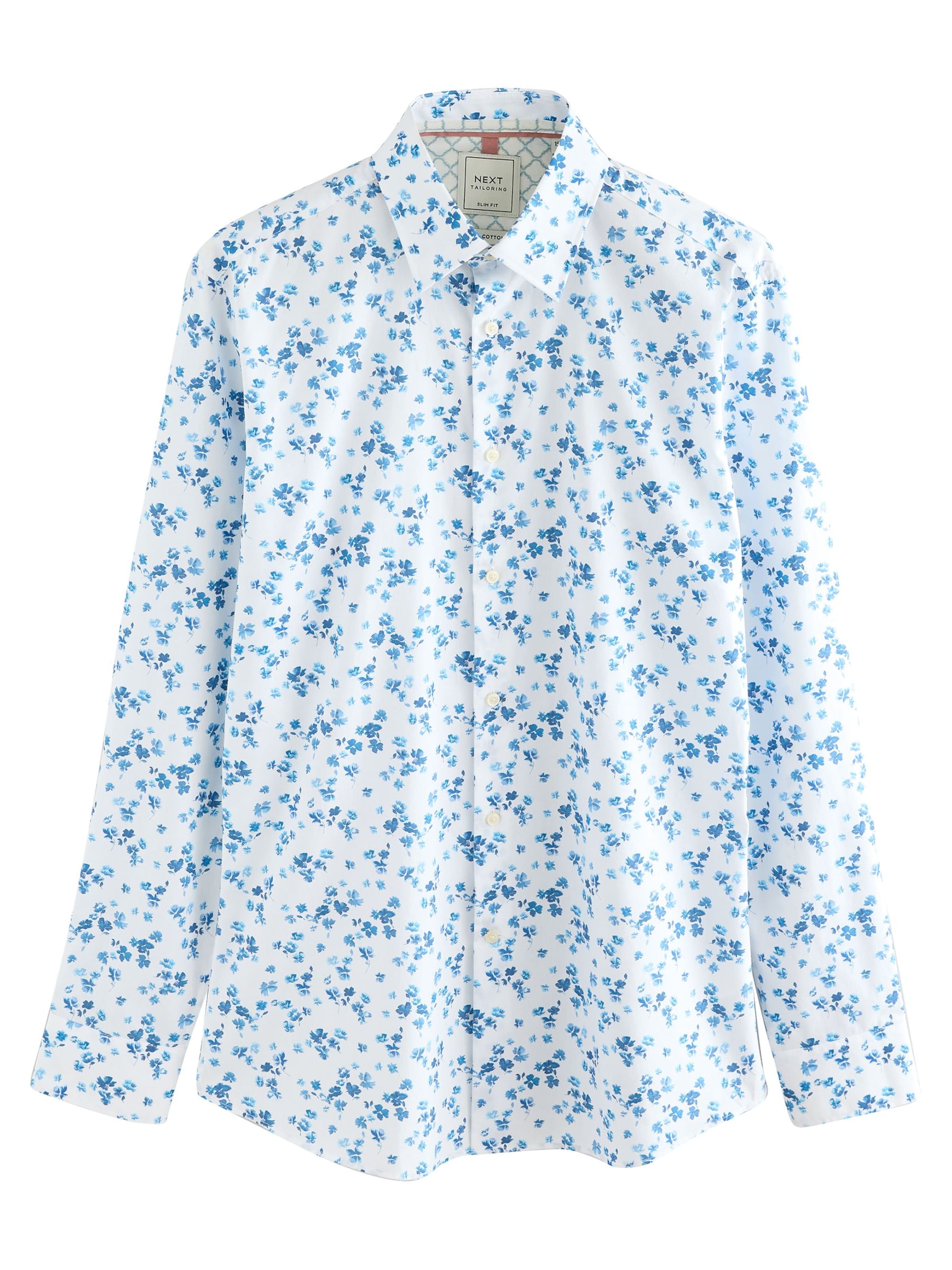 Next Skjorta i ljusblå / off-white, Produktvy