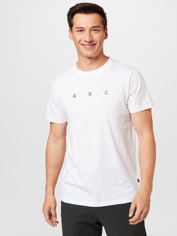 T-Shirt 'Dain' !Solid en blanc : devant