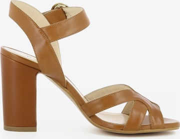 EVITA Strap Sandals in Brown