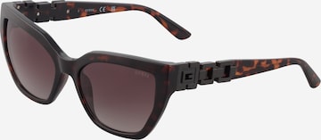 GUESS Слънчеви очила в кафяво: отпред