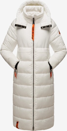 NAVAHOO Zimný kabát - oranžová / čierna / šedobiela, Produkt