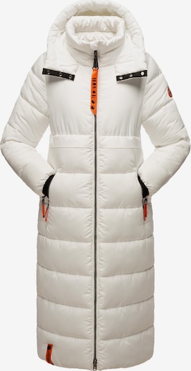 Palton de iarnă NAVAHOO pe portocaliu / negru / alb murdar, Vizualizare produs