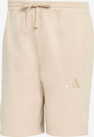 ADIDAS SPORTSWEARregular Sportske hlače 'A SZN' - bež boja: prednji dio