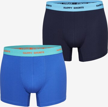 Happy Shorts Retro Pants ' Solids ' in Blau: predná strana