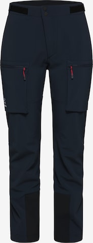 Haglöfs Outdoor Pants 'Roc Winter' in Blue: front