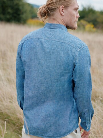 Next Regular Fit Skjorte i blå