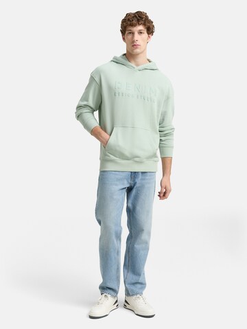 TOM TAILOR DENIM Sweatshirt in Grün
