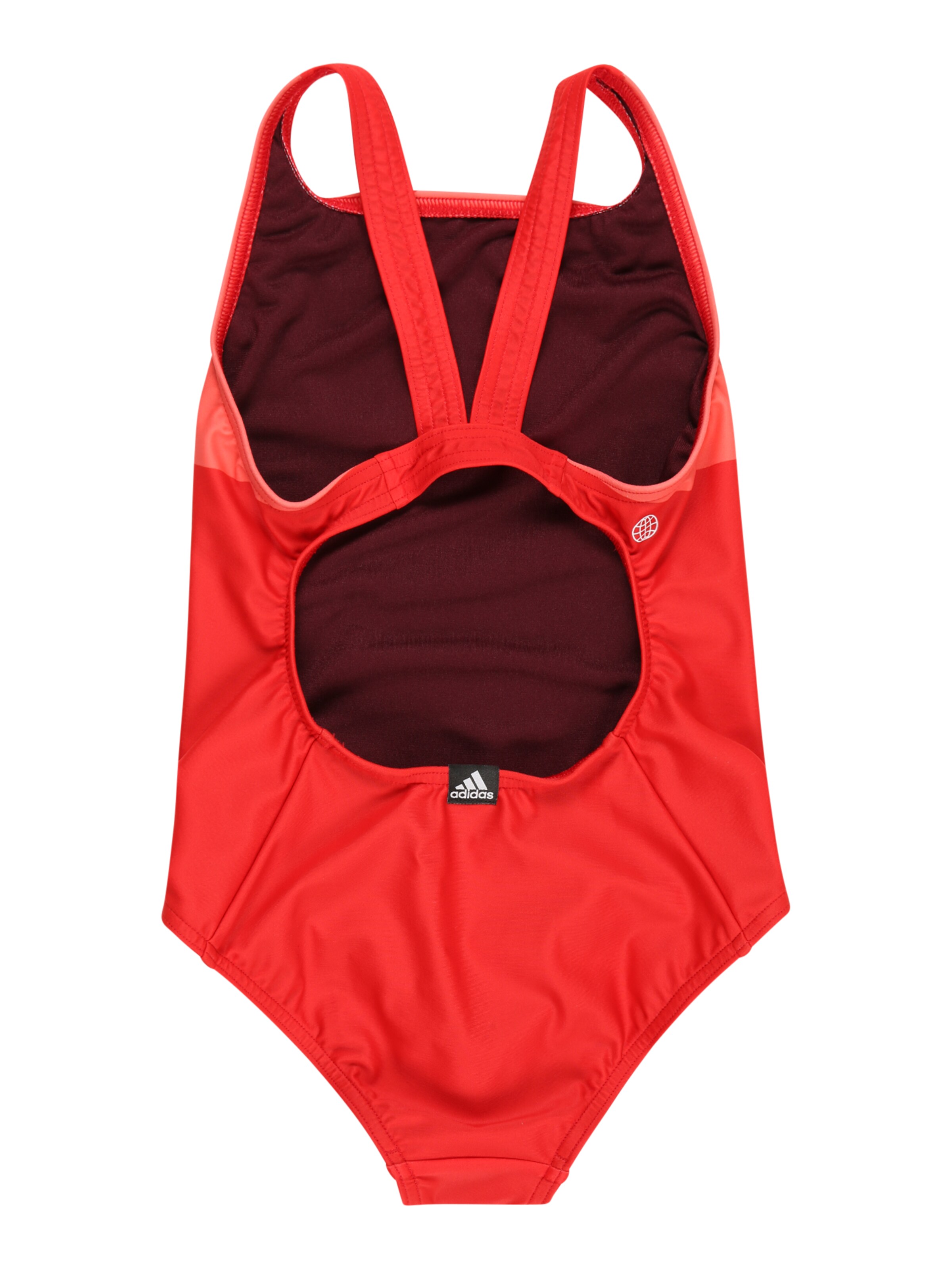 Kinder Kids (Gr. 92-140) ADIDAS PERFORMANCE Sportbadeanzug in Rot, Pastellrot - IE20256 Kinder Kids (Gr. 92-140) ADIDAS PERFORMANCE Sportbadeanzug in Rot, Pastellrot - IE20256