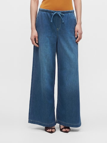 Wide leg Jeans 'EASY' de la GAP pe albastru: față
