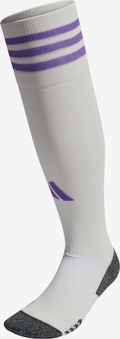 ADIDAS PERFORMANCE Athletic Socks 'Adi 23' in White: front