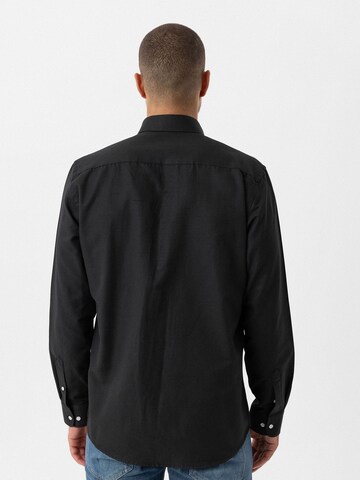 Williot - Ajuste regular Camisa 'Fernando' en negro