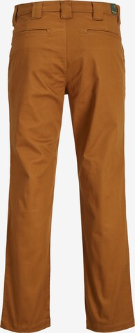 JACK & JONES Loose fit Pants 'Kane Pablo' in Brown