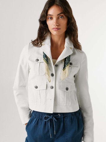 Veste mi-saison 'Gigih' Pepe Jeans en blanc