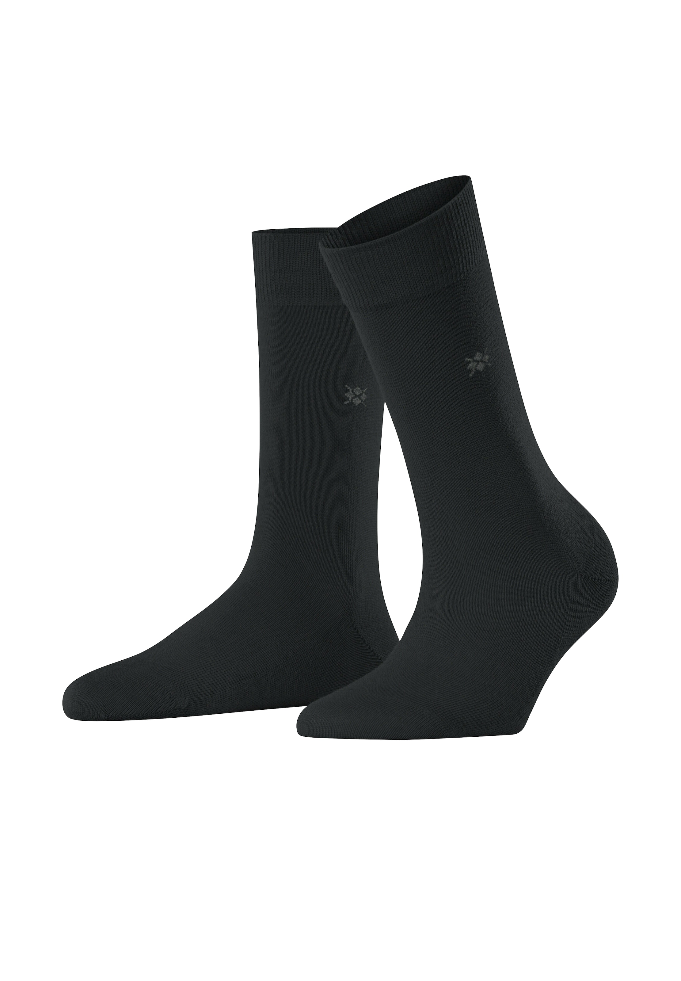 Chaussettes 'Bloomsbury' BURLINGTON en noir : devant