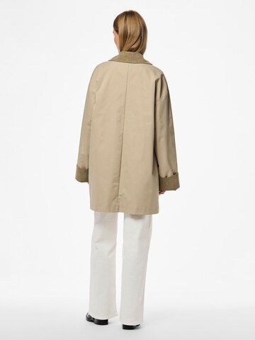 Manteau mi-saison 'SORMA ' PIECES en beige