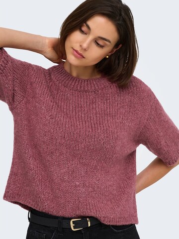 JDY Pullover 'JDYLINEA' in Pink