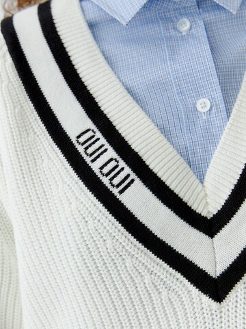 OUI Pullover in Weiß