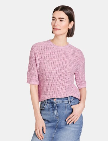 GERRY WEBER Trui in Roze: voorkant