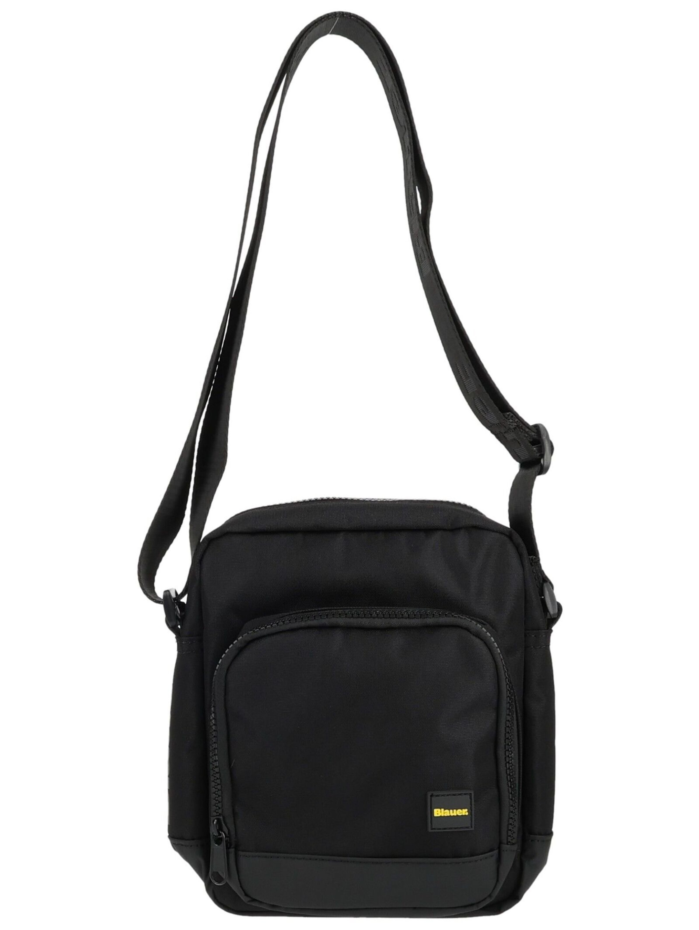 Borsa a tracolla di Blauer.USA in nero: frontale