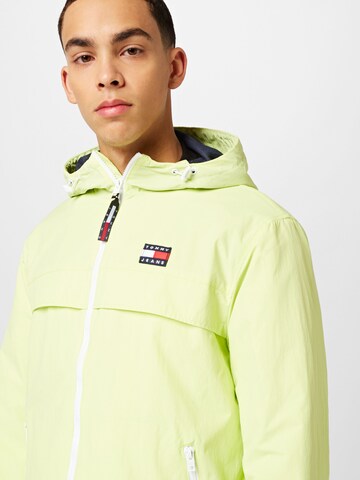 Tommy Jeans Between-Season Jacket 'CHICAGO' in Green