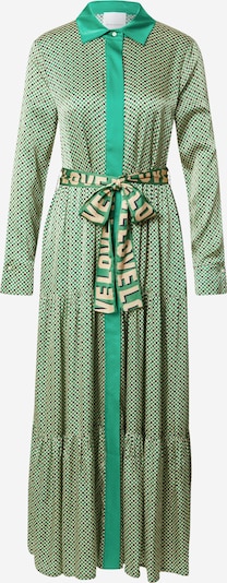 DELICATELOVE Vestido camisero en beige / jade / negro, Vista del producto