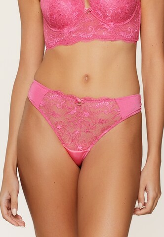 LingaDore - Tanga em rosa: frente
