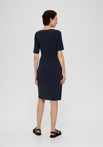 s.Oliver BLACK LABEL Jurk in Blauw