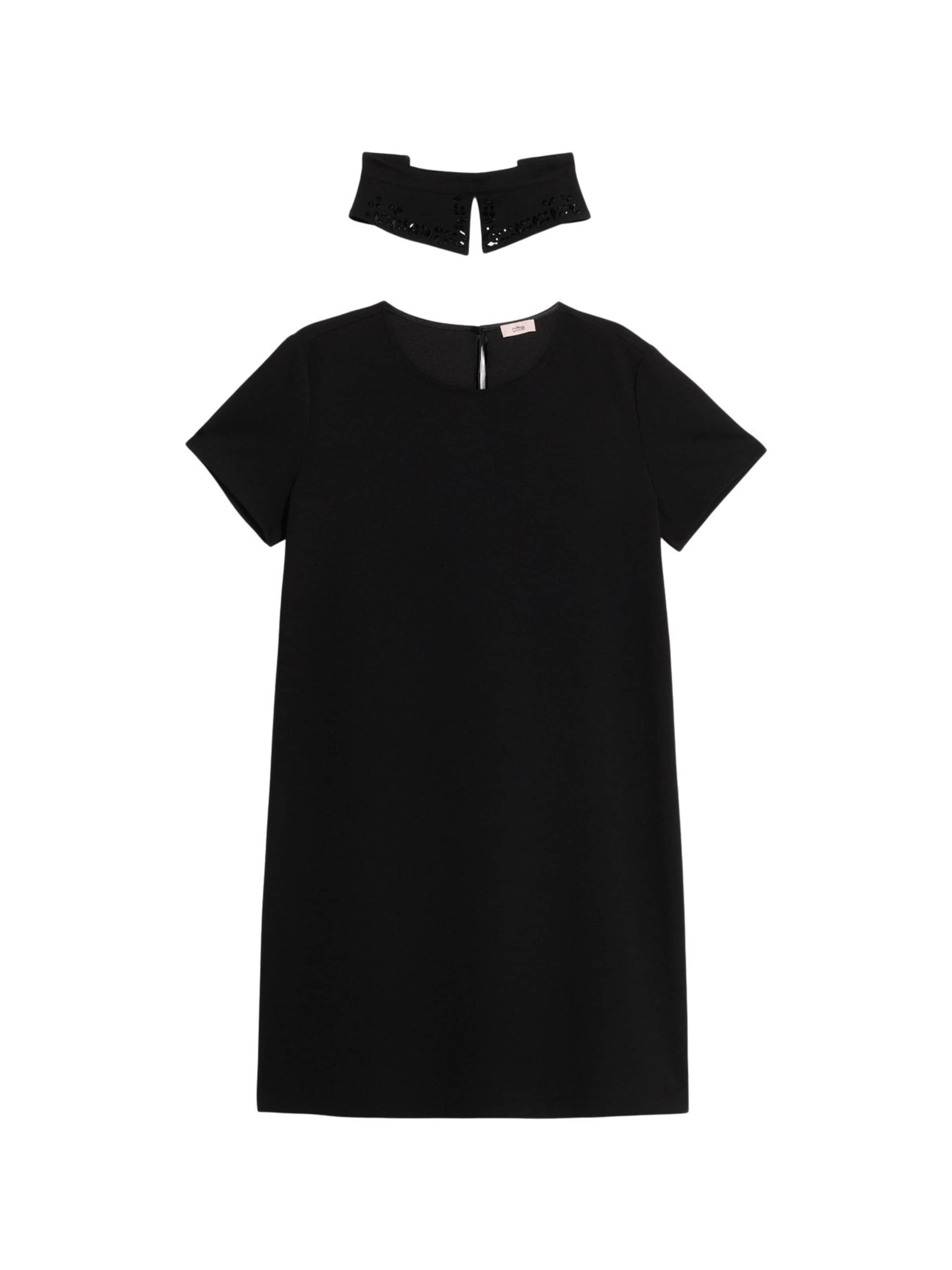 oltre Jurk in Zwart: voorkant