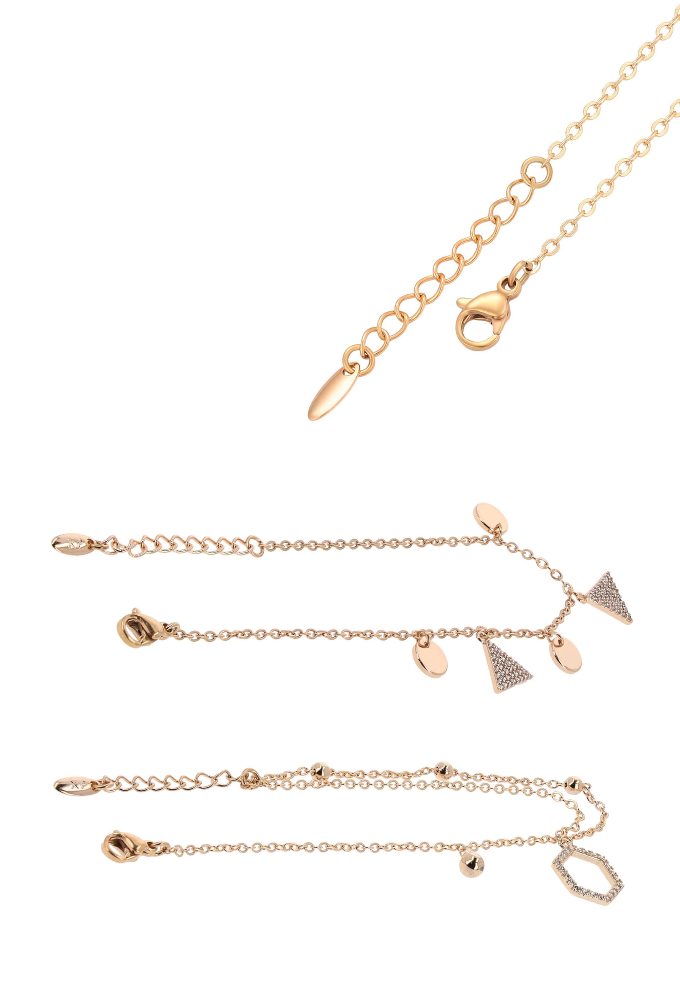 faina - Conjuntos de bijuteria em ouro