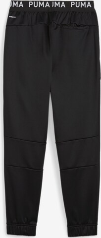 PUMA Tapered Sportbroek in Zwart