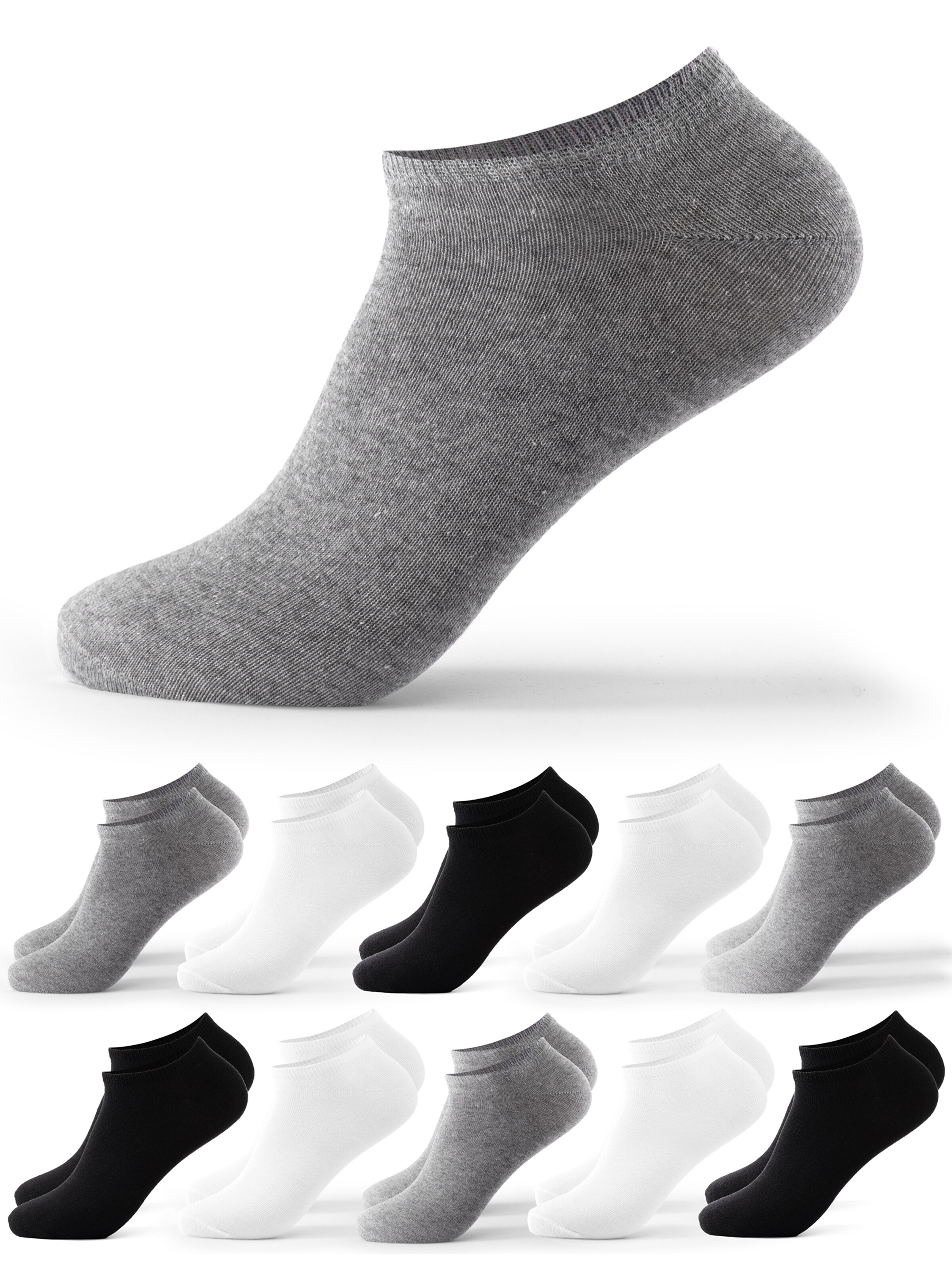 Occulto Ankle Socks 'Alexa' in Black: front