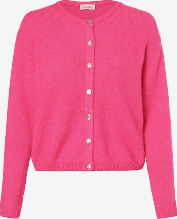AMERICAN VINTAGE Knit Cardigan in Pink: front