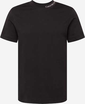 Calvin Klein Jeans - Camiseta en negro: frente