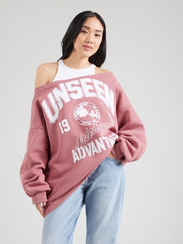 ABOUT YOU Sweatshirt 'Rose' in Roze: voorkant