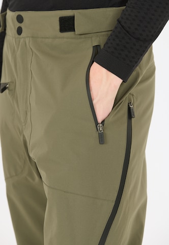 SLOPE Regular Sports trousers 'Zuki' in Green
