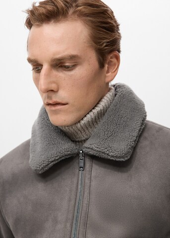 MANGO MAN Between-Season Jacket 'Fleet' in Grey