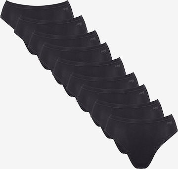 SLOGGI Slip 'GO Daily' in Schwarz: Vorderseite